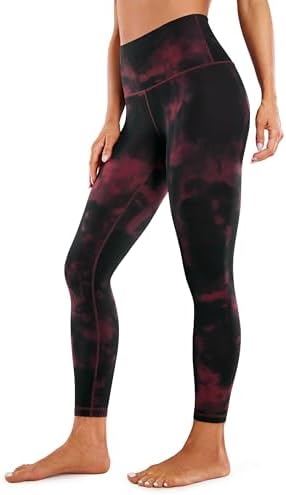 YOGA  Yoga Leggings 25" - High Waisted Buttery Soft Womens Workout Lounge Pants