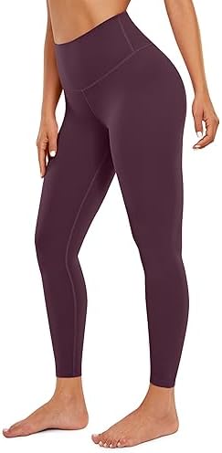 YOGA  Yoga Leggings 25" - High Waisted Buttery Soft Womens Workout Lounge Pants